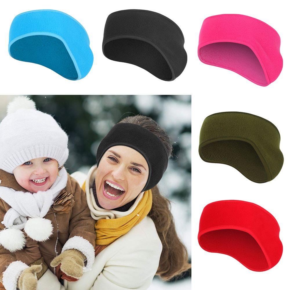 Fleece Ear Warmer Band - 1 sztuka – opaska do włosów
