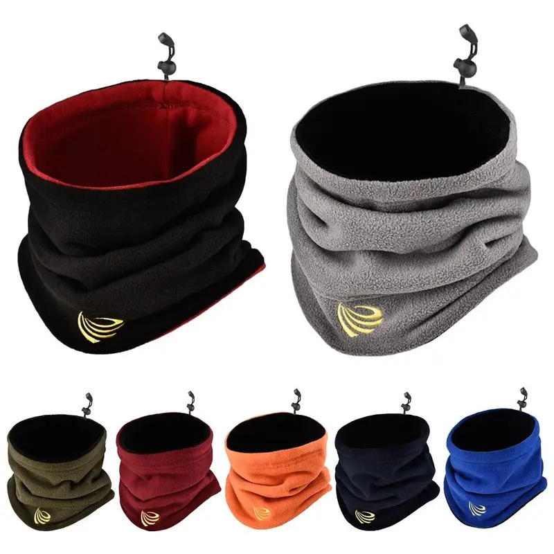 Neck Gaiter Fleece - 1/2/3 szt. Zimowy polarowy komin na