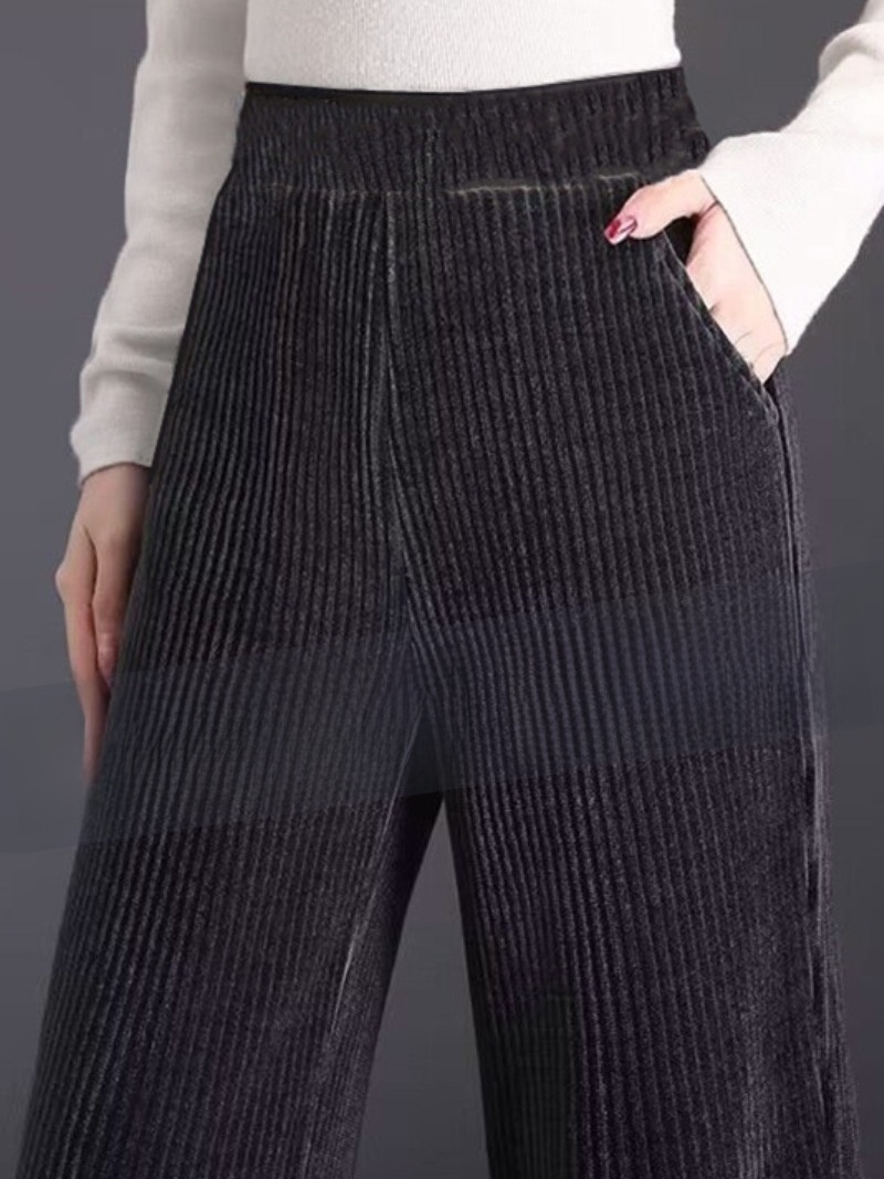 Grube spodnie z szerokimi noga – Corduroy Pant Warm recenzja i cena