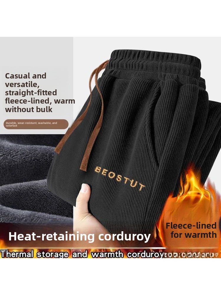 Męskie, casualowe spodnie z gr – Corduroy Pant Warm recenzja i cena