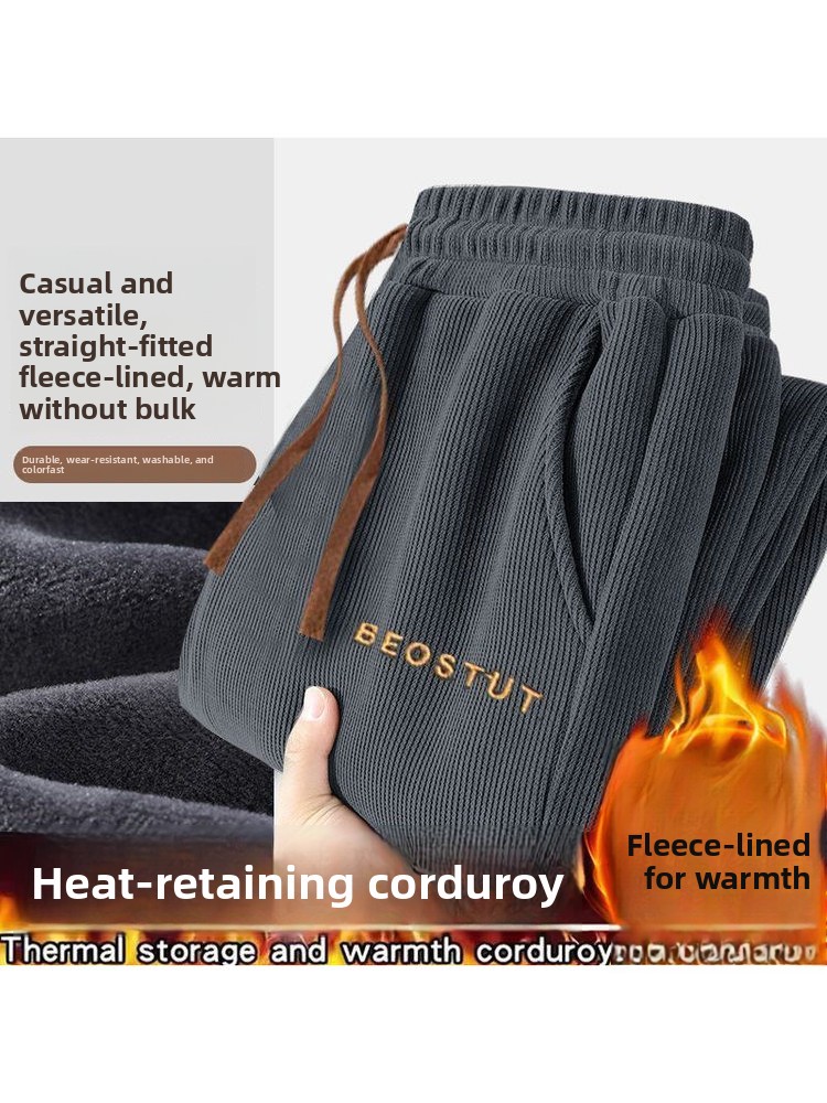 Męskie, casualowe spodnie z gr – Corduroy Pant Warm recenzja i cena