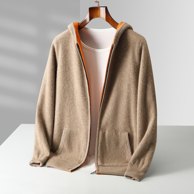 Nowe męskie dwustronne kurtki  – Wool Coat Peacoat recenzja i cena
