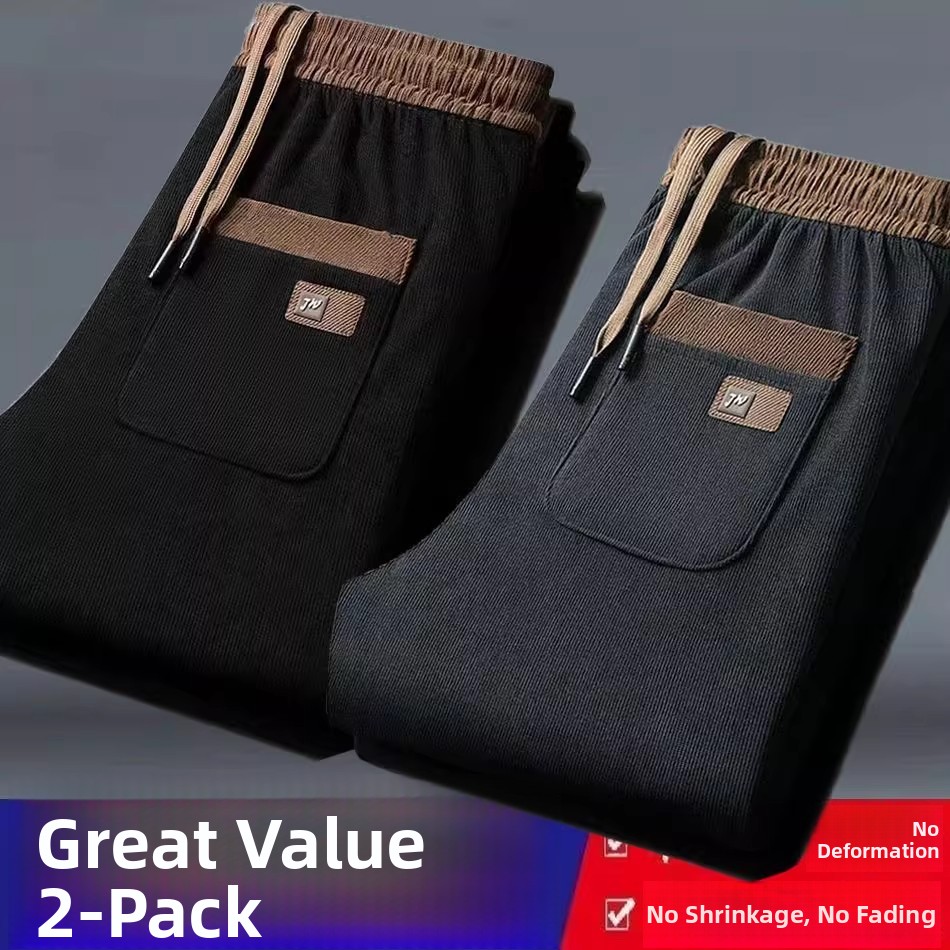Grube, polarowe spodnie dresow – Corduroy Pant Warm recenzja i cena