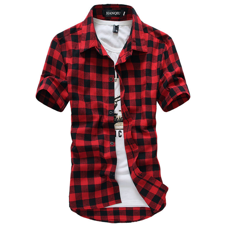 Męska koszula flanelowa w krat – Flannel Shirt Lined recenzja i cena