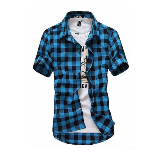 Męska koszula flanelowa w krat – Flannel Shirt Lined recenzja i cena