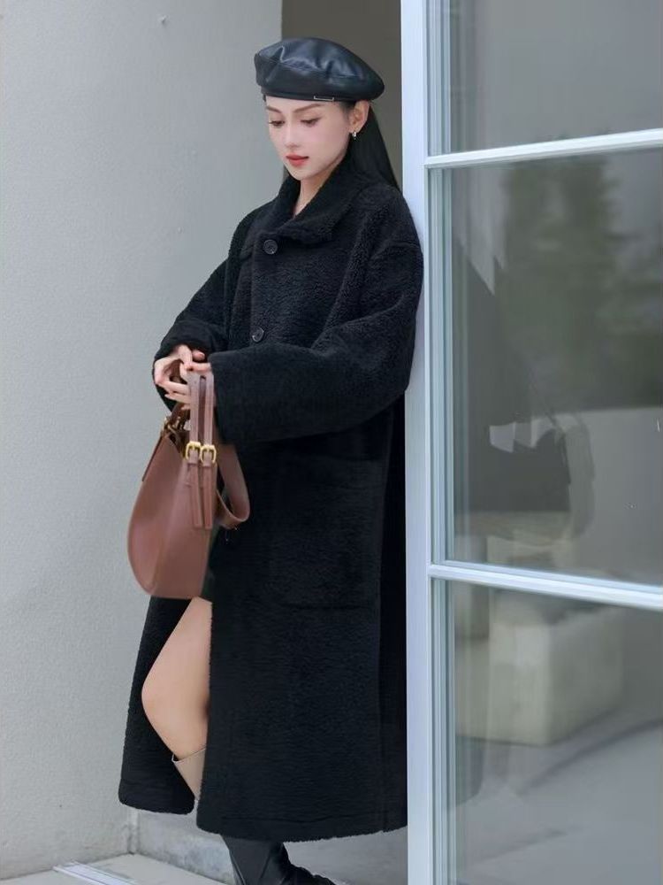 Damska kurtka z długim futerki – Wool Coat Peacoat recenzja i cena